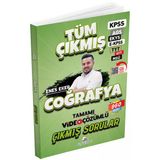 Dizgi Kitap Kpss Meb-Ags Ekys Ekpss Tyt Ayt Msü Coğrafya Çıkmış Sorular Çözümlü - Enes Eker Dizgi Kitap