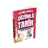 Dizgi Kitap KPSS MEB AGS YKS E KPSS Tamamı Video Çözümlü Tarih Soru Bankası Necat Hoca