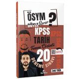 Dizgi Kitap KPSS Tarih ÖSYM Böyle Sorar 20 Deneme Çözümlü - Zeki Tuğa Yayınları