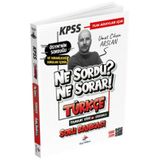 Dizgi Kitap KPSS Tüm Adaylar İçin Türkçe Ne Sordu Ne Sorar Tamamı Video Çözümlü Soru Bankası