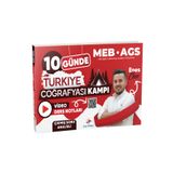 Dizgi Kitap Meb-ags 10 Günde Türkiye Coğrafyası Kampı Video Ders Notları - Enes Eker