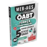 Dizgi Kitap ÖABT MEB-AGS Türkçe Öğretmenliği 5 Deneme Çözümlü - U
