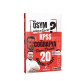 Dizgi Kitap ÖSYM Böyle Sorar 2026 KPSS Coğrafya Tamamı PDF Çözümlü 20 Deneme Sınavı Enes Eker