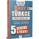 Dizgi Kitap Tulpar 2026 Meb Ags Öabt Türkçe Öğretmenliği Tamamı Pdf Çözümlü 5 Deneme Sınavı