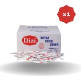 Dizi Beyaz Stick Şeker 4 kg - (1 Adet)