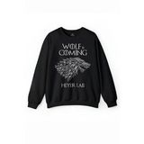 Dizi Game of Thrones House Stark Wolf Is Coming Baskılı Sweatshirt