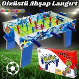 Dizüstü Ahşap Langırt Seti - Ahşap Oyuncak - Futbol Oyuncakları - Top Oyuncak Langırt Setleri - Lang
