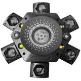 DJ PRO 6 BAŞLI LED CREE BEE EYES-3 150 WATT LED STROBE LAZER ROBOT IŞIK