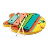 Djeco 18+ Ay 22,5x19x3 cm Renkli Balık Ksilofon