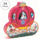 Djeco 54 Parça Elise's Carriage Puzzle 3+ Yaş İçin Eğitici Oyuncak