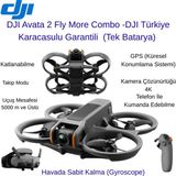 Djı Avata 2 Fly More Combo (Tek Batarya)- 26 Dakika Uçuş Süresi, 4K 60 Fps Çekim, Gri+Dji Avata 2 Hardcase Drone Taşıma Çantası Hediye - Füme