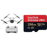 DJI Lito 1 Fly More Combo RC-N3 + SanDisk Extreme PRO 256GB microSD – 4K Drone Seti