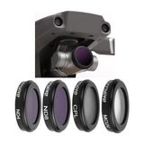 DJI Mavic 2 Zoom Kamera Lens Filtre 4 lü Set MCUV CPL ND4 ND8