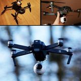 DJI Mavic Pro 3D Baskı Kamera Montaj Tutucu Çerçeve Siyah