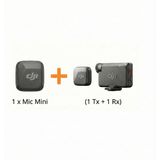 DJI Mic Mini Paket 2 Verici 1 Alıcı Kablosuz Yaka Mikrofonu Seti 2 Kişilik Siyah Bluetooth Özellikli