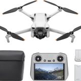 DJI Mini 3 Fly More Combo, DJI RC Ekranlı Kumandalı, 4K 30 FPS, 2.7K 60 FPS, 33DK, Drone, Gri
