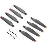 DJI Mini 3 Pro / Mini 4 Pro Pervane - İki Adet Pervane ve 12 Vida ile Uyumlu - Siyah - Sarı