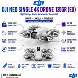 Dji Neo Single 4K Drone 135GR Djı Neo Drone 4K Kayıt ve 18 Dk Uçuş Süresi ile Katlanabilir Model (Dji Turkiye Karfo Karacasulu Garantili) - Beyaz - Yapay Zeka Takibi