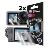 DJI Osmo Action Aksiyon Kamera ile uyumlu IPG Ekran Koruyucu (2 Adet)