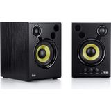Djmonitor 42 - Profesyonel 2 Yönlü Aktif Dj Monitörleri, 4.5' Hoparlörlerle Studio ve Dj Kullanımı Için