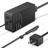 DJW Surface Pro 3, Surface Pro 4 Uyumlu Microsoft Surface Şarj Cihazı için 12V 2,58A 36W AC Adaptör/Güç Kablosu Kaynağı
