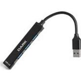 Dk Ac Usb34A 4 Port Usb Hub Çoklayıcı Usa-A 1Xusb-A3.0 3Xusb-A2.0