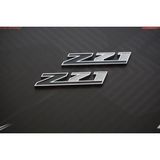 Dk Chevrolet Silverado Z71 Off Road Çamurluk Yanı 3m Krom Metal Logo