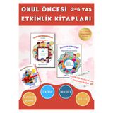 DK Çocuk 3-6 Yaş Okul Öncesi Etkinlik ve Eğitim Seti | Büyük Resimli 2 Kitap Alfabe ve Kavramlar