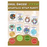 DK Çocuk 3-6 Yaş Okul Öncesi Etkinlik ve Eğitim Seti | Büyük Resimli 8 Kitap