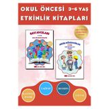 DK Çocuk 3–6 Yaş Okul Öncesi Büyük Resimli Öğretici Eğitim Seti 2 Kitap