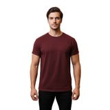 DK DAKSEL Erkek Çok Renk Bisiklet Yaka Pamuklu Rahat Kesim Kısa Kollu T-shirt