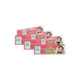 Dk Dent Ahududu Aromalı Pırıl 3x50 ml Çocuk Diş Macunu