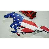 Dk Ford Mustang Shelby Gt Kosan At On Panjur Vidali Amerikan Bayrak 3D Metal Logo