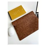 DK LEATHER Pu Deri 13 13.3 Inç Notebook Laptop Kılıfı Macbook Air Pro Evrak Çantası Portföy