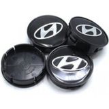 DK Motors Hyundai Siyah Jant Göbeği