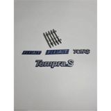 DK Motors Tempra S Panjur Bagaj Arma Yazı Set - 1 - Gri