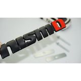 Dk Nissan Nismo Siyah Kirmizi On Panjur Logo Arma Amblem