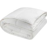 DK Store Beyaz Nano Elyaf Lüks Çift Kişilik Otel Yorganı 195 x 215 cm - Standart