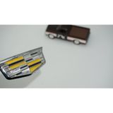 Dk Tuning Cadillac Logo Krom Metal Ön Panjur Logo Amblem Bagaj Arma