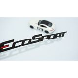 Dk Tuning Ecosport Bagaj Siyah Abs Yazı Logo Ford İle Uyumlu