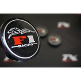 DK Tuning F1 Racing Jant Göbeği Kapak Seti 60MM