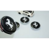 Dk Tuning Ferrari Gumus Siyah Jant Gobegi Kapak Seti 60Mm