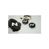 DK Tuning Hyundai N Line Logo Jant Göbeği Siyah Kapak Seti 60mm