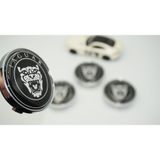 Dk Tuning Jaguar Panter Siyah Jant Göbeği Kapak Seti 60Mm