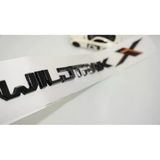 Dk Tuning Ranger Wildtrak X Bagaj Siyah Turuncu Yazı Logo Ford İle Uyumlu