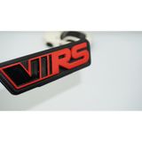 Dk Tuning Skoda Vrs Ön Panjur Kırmızı Siyah 3M 3D Logo Arma