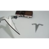Dk Tuning Tesla Model Y Logo Krom Metal Rozet Amblem Arma Seti Bagaj Arma