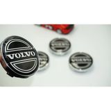 DK Tuning Volvo Jant Göbeği Kapak Seti 60mm Gümüş Renk