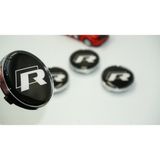 Dk Vw Volkswagen R Jant Göbek Kapak Seti 60MM