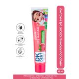 Dkdent Ahududu Aromalı Çocuk Diş Macunu (Florürsüz - Vegan) 50 ml